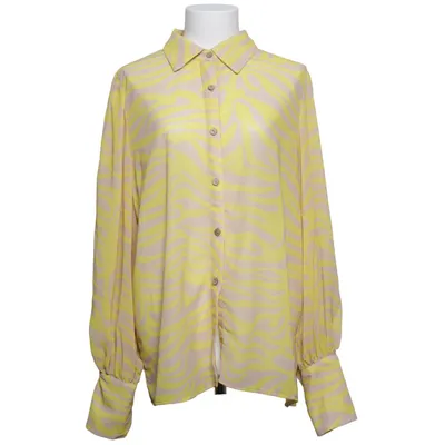 Blouse (Yellow, Beige) from Stylewe Polyester