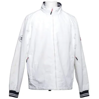 Träningsjacka (Vit, Blå) från Tuxer Polyester