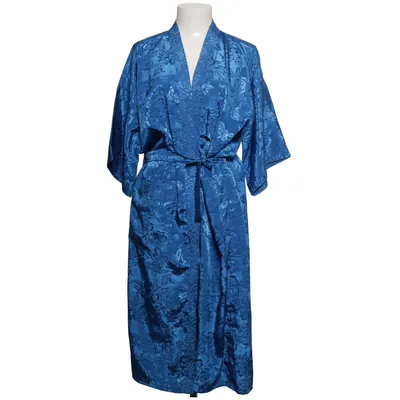Robe de chambre (Bleu) Soie