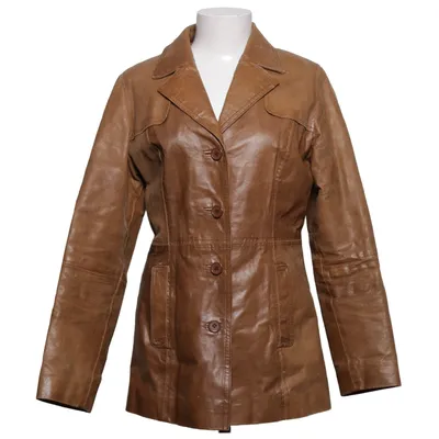 Läderjacka (Brun) från Kaos