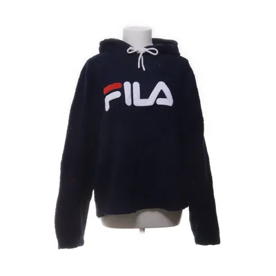 Capuchon sweater (Blauw) van Fila Polyester, Katoen