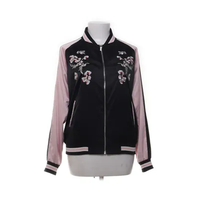 Bomberjacka (Svart, Rosa) från Crocker Elastan, Polyester