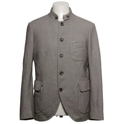 Blazer (Gray) from Luis Trenker Cotton, Polyester