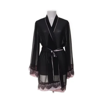 Dressing gown (Black, Pink) from Hunkemöller Polyester