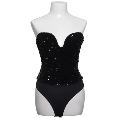 Romper (Zwart) van H&M Polyester, Elastaan