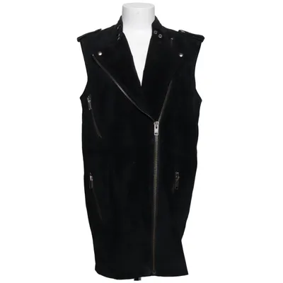 Bikerväst (Svart) från Divided Exclusive by H&M Acetat, Mocka