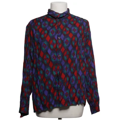 Skjorte (Rød, Blå, Grøn, Lilla) fra Leonardi Viscose