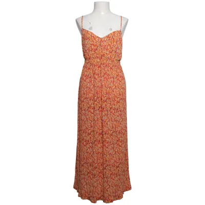 Maxi jurk (Oranje, Meerkleurig) van Mango Polyester