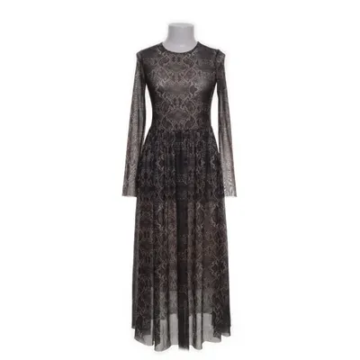 Långklänning (Brun, Svart, Vit) från Review Elastan, Polyester