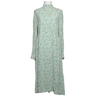 Maxi jurk (Groen, Wit, Meerkleurig) van Ganni Viscose