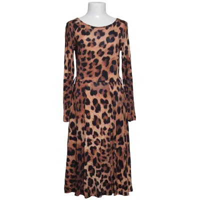 Jurk (Bruin, Zwart) van Jessica Frej Elastaan, Viscose
