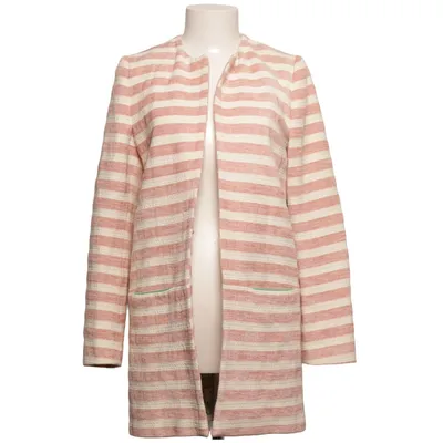 Manteau (Rose, Blanc) de Pom Amsterdam Acrylique, Coton, Polyamide, Polyester