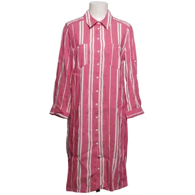 Robe chemise (Rouge, Blanc) de Senso Lin, Lyocell, Viscose