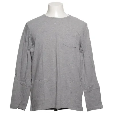 Lange mouwen shirt (Grijs) van Livergy Katoen, Polyester