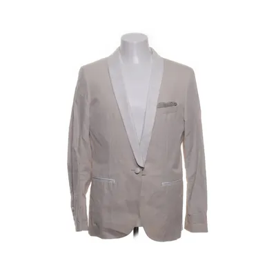 Smokingkavaj (Beige, Vit) från Lanvin x H&M Bomull, Metallfiber, Polyester, Viskos
