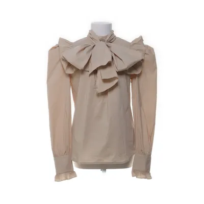 Knytblus (Beige) från Custommade