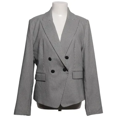 Kavaj (Svart, Vit) från Portmans Elastan, Polyester, Viskos