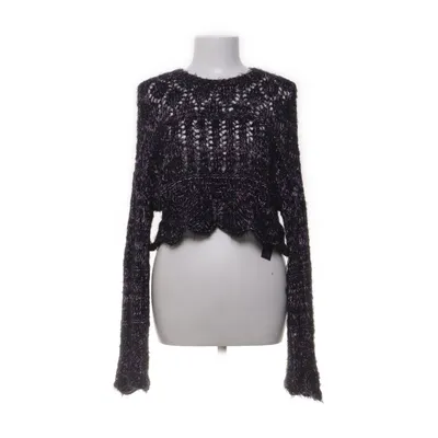 Sweater (Black, Multicolored) from Miss Selfridge Acrylic, Cotton, Polyamide
