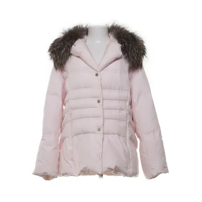 Dunjakke (Pink) fra Elégance Acetat, Dun, Fjer, Polyester