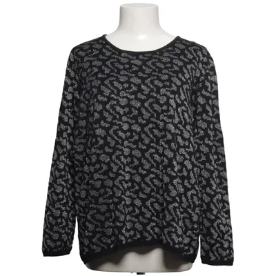 Sweater (Black, Gray) from Emilia Lay Cotton, Metallic fiber, Polyester, Viscose