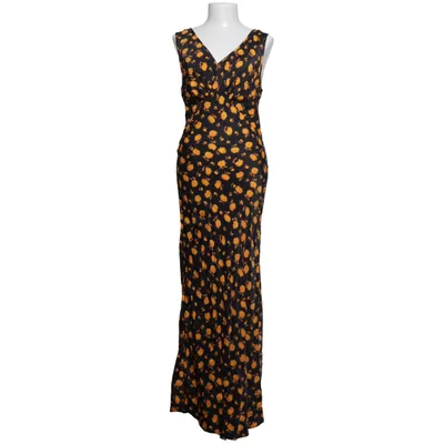 Långklänning (Svart, Gul, Orange) från Topshop Viskos