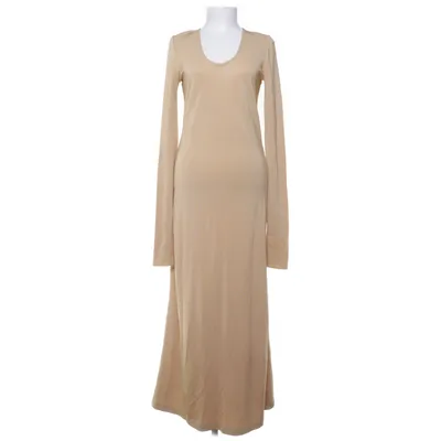 Långklänning (Beige) från By Malene Birger Viskos, Polyester, Elastan