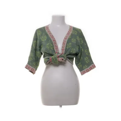 Omlottkofta (Grön, Rosa, Flerfärgad) från Gudrun Sjödén Bomull