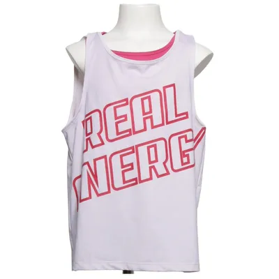 Débardeur de sport (Rose, Blanc) de Zara Élasthane, Polyester