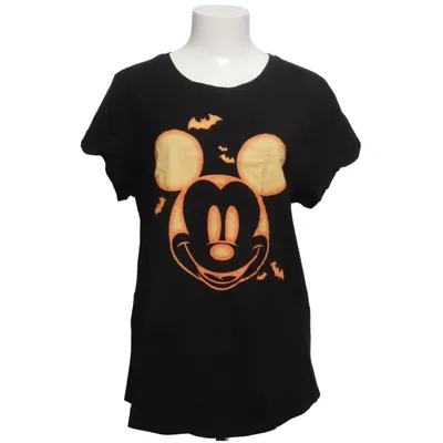 T-shirt (Sort, Orange) fra Disney Økologisk bomuld
