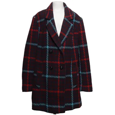 Manteau (Bleu, Rouge) de Tu Acrylique, Coton, Polyamide, Polyester, Viscose, Laine