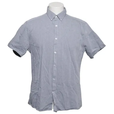Chemise à manches courtes (SLIM FIT) de Lindbergh White Coton, Lin