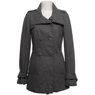Coat (Gray) from ONLY Edge Collection Polyester, Wool