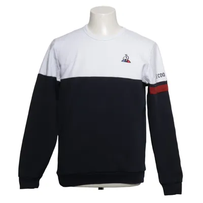Sweatshirt (White, Blue, Multicolored) from Le Coq Sportif Cotton, Polyester