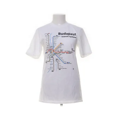 T-shirt (Wit, Meerkleurig) van Gildan Katoen