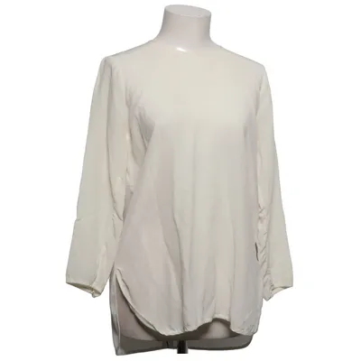 Blouse (White) from Fall Winter Spring Summer Polyester, Silk