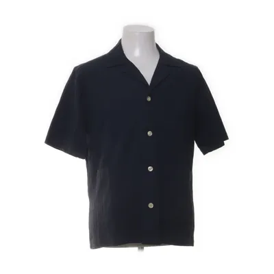 Kortärmad skjorta (Blå) från Oscar Jacobson Bomull