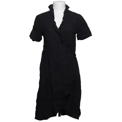 Wrap dress (Black) from 120% Lino Linen