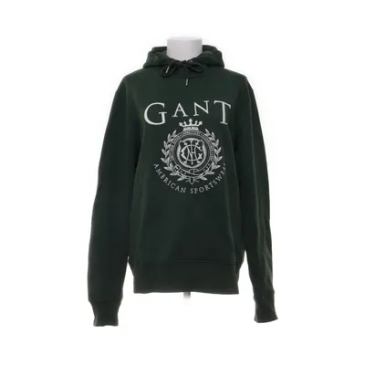 Capuchon sweater (Groen) van GANT Katoen, Polyester