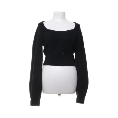 Tröja (Svart) från H&M Polyester, Ull, Elastan, Akryl