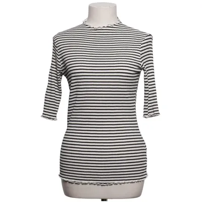 T-shirt à manches longues (Noir, Blanc) de Karen by Simonsen Élasthane, Viscose