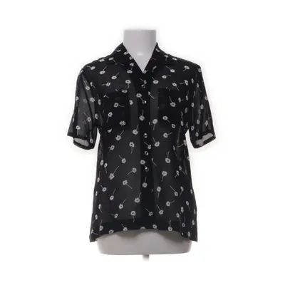 Kortärmad skjorta (Svart, Flerfärgad) från Jaeger Viskos