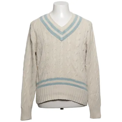 Tröja (Beige, Blå) från Polo Ralph Lauren Linne, Silke