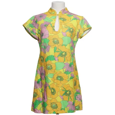 Dress (Yellow, Multicolored) from Rixo Cotton