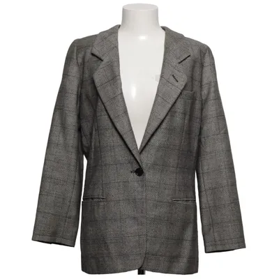 Blazer (Gris) de Mani Cupro, Laine
