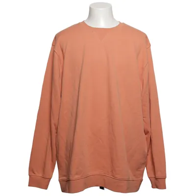 Sweatshirt (Orange) fra Dressmann Bomuld, Genanvendt polyester