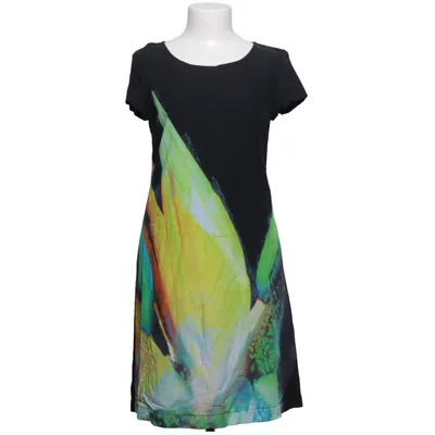 Dress (Black, Multicolored) from EDC by ESPRIT Cotton, Viscose