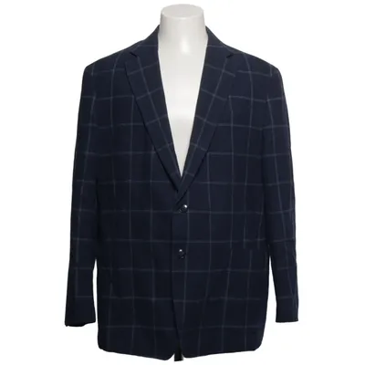 Blazer (Blauw) van Lab Pal Zileri Acetaat, Katoen, Linnen, Viscose