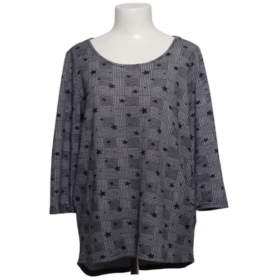 Long sleeve T-shirt (Gray, Black) from G!na Elastane, Polyester
