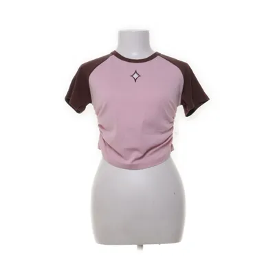 T-shirt (Pink, Brown) from Rosa Lundberg Cotton, Polyester