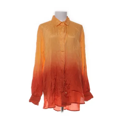 Skjorta (Orange, Gul) från Kaffe Viskos